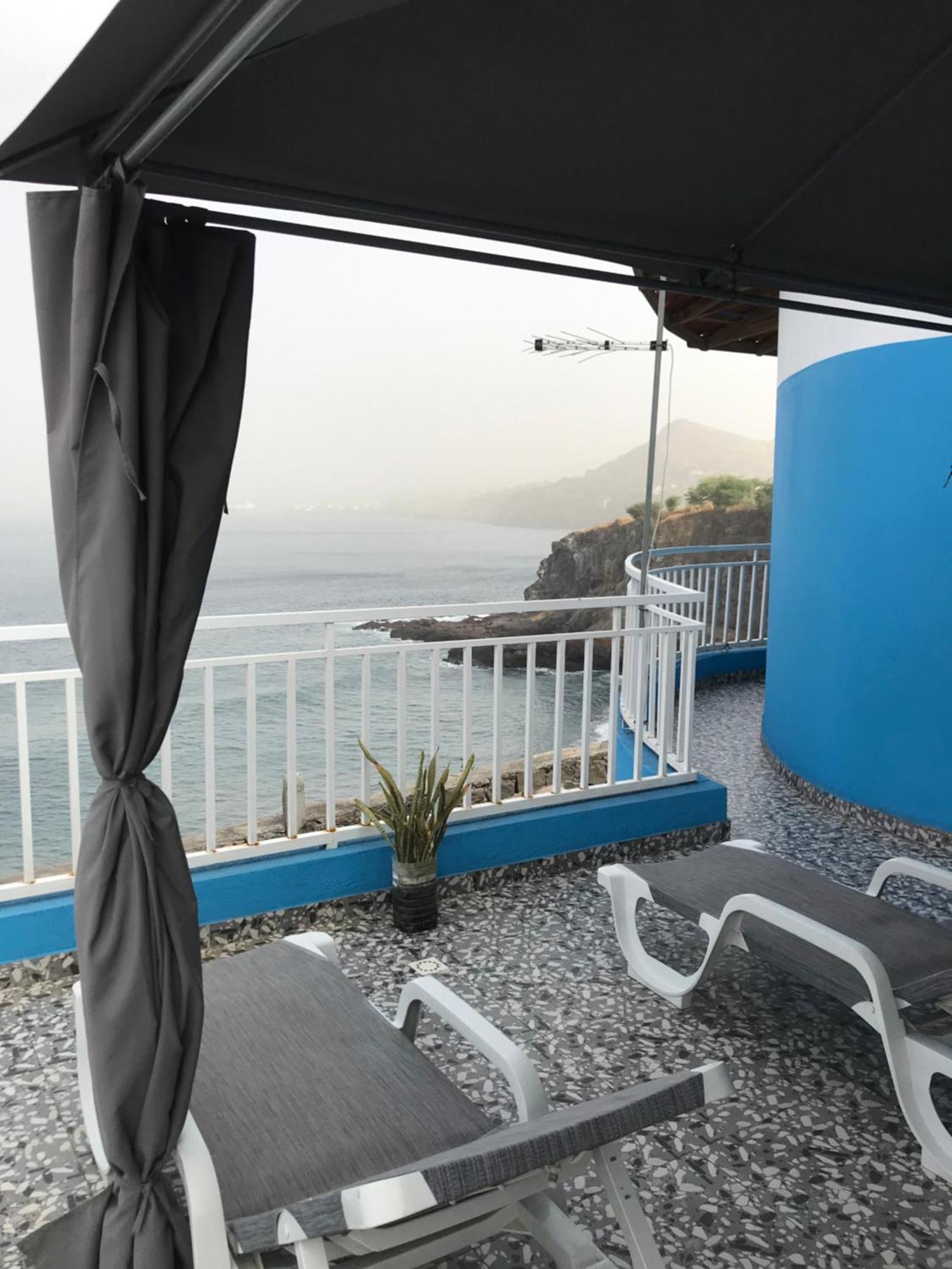 Panoramic Ocean View Duplex With 4 Bedrooms, Ideal For Families & Groups Tarrafal  Eksteriør bilde